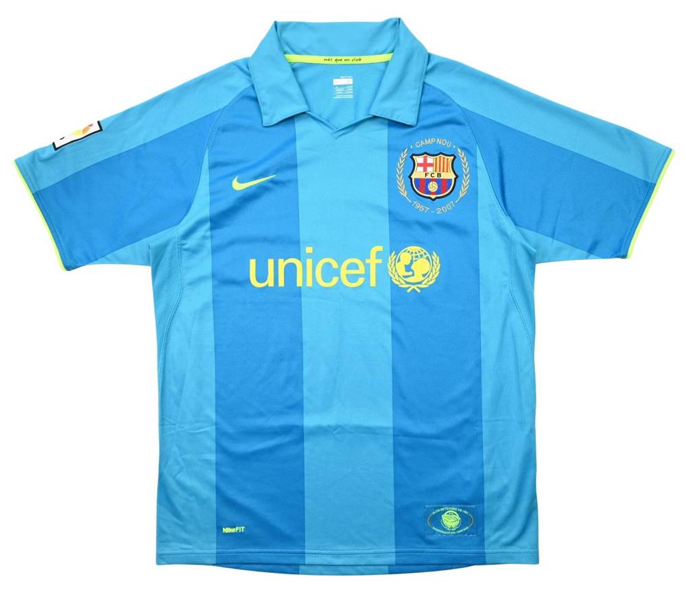 2007-09 FC BARCELONA SHIRT M