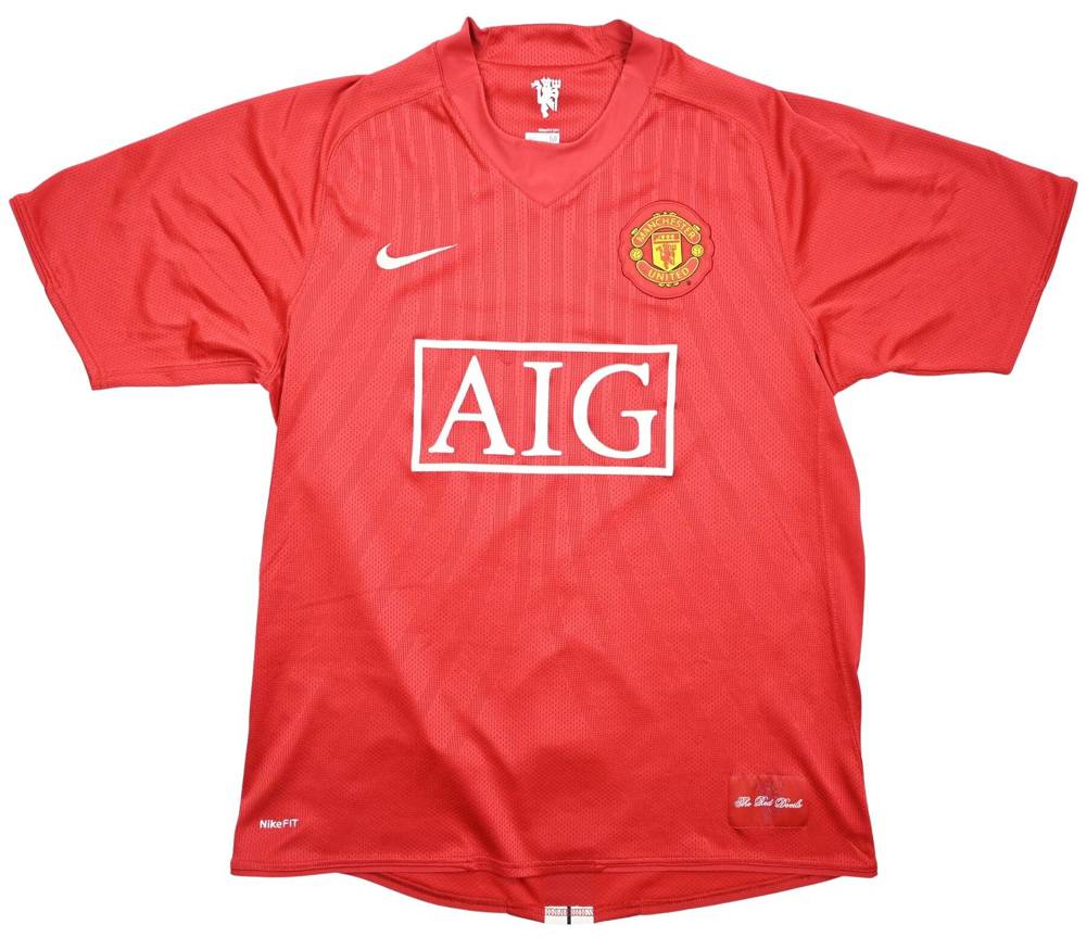 2007-09 MANCHESTER UNITED SHIRT M