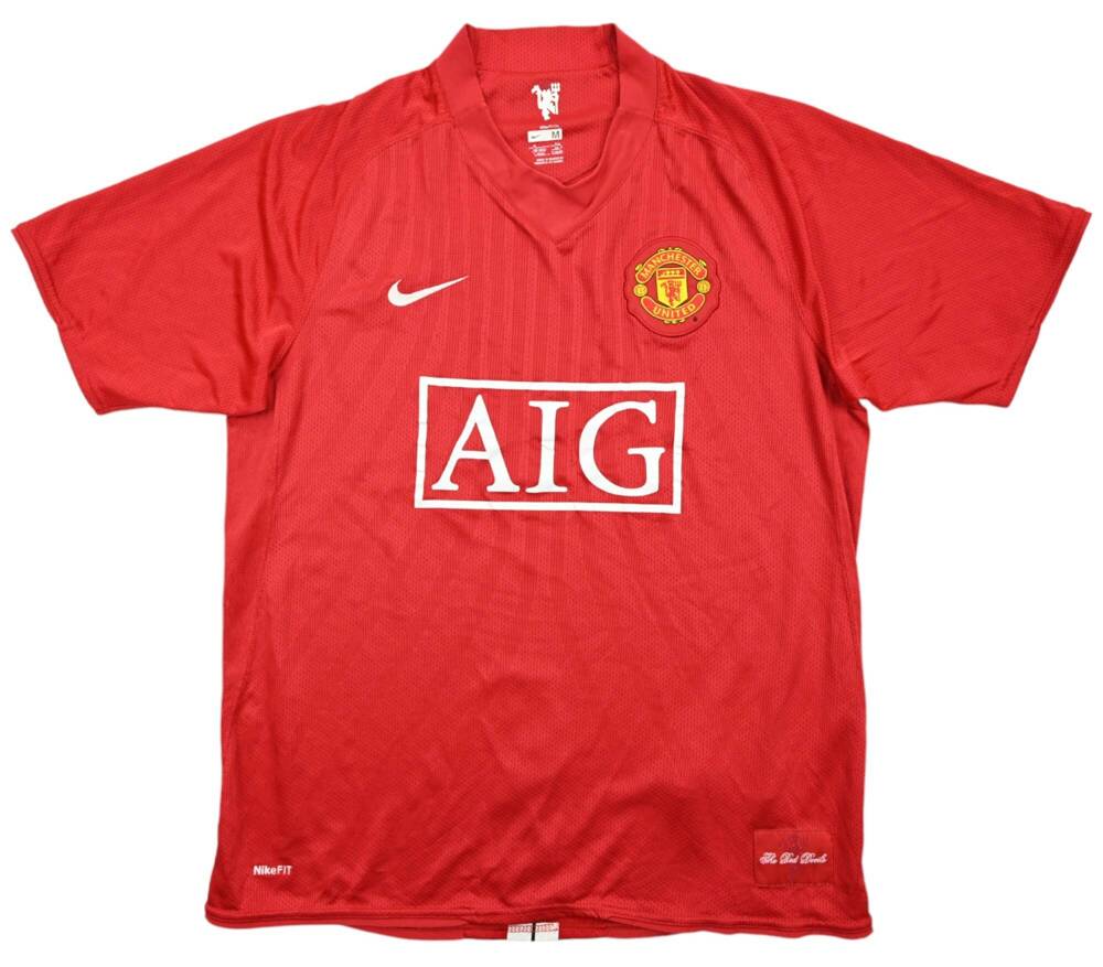 2007-09 MANCHESTER UNITED SHIRT M