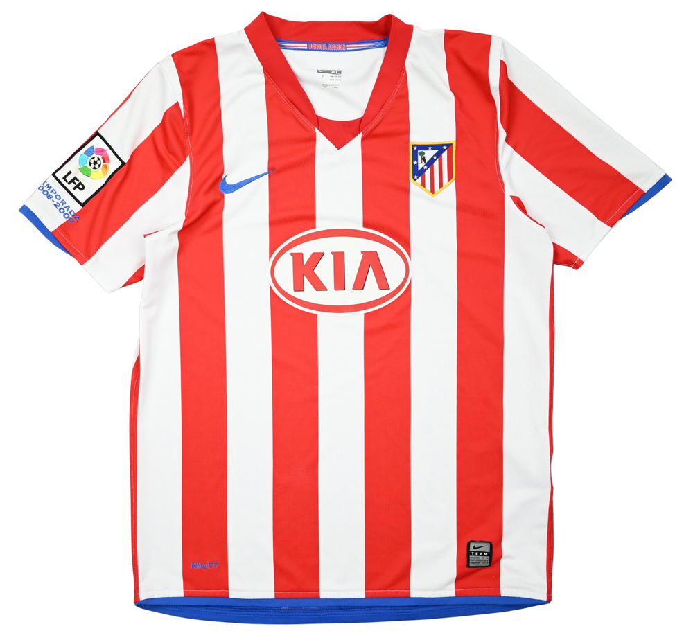 2008-09 ATLETICO MADRID SHIRT XL. BOYS