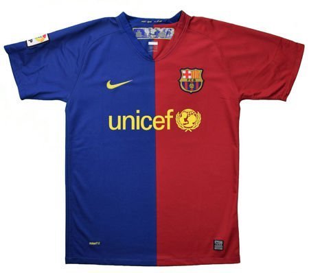 2008-09 BARCELONA SHIRT S