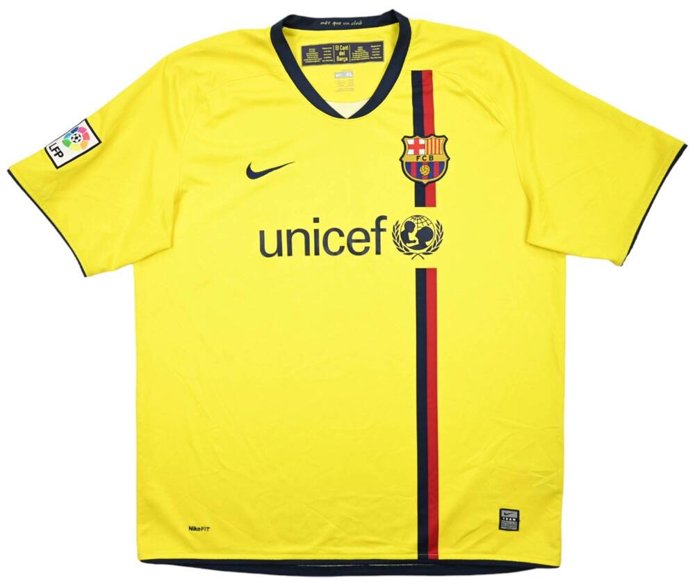 2008-09 FC BARCELONA SHIRT XL