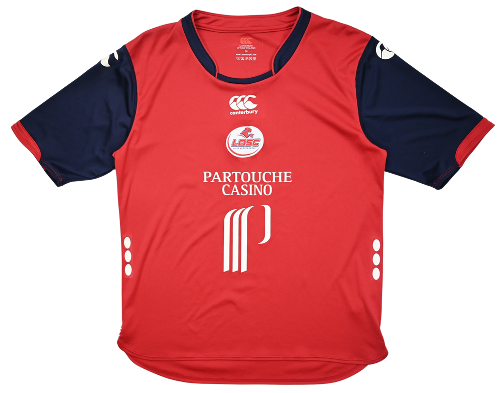 2008-09 LILLE OSC METROPOLE SHIRT L.BOYS