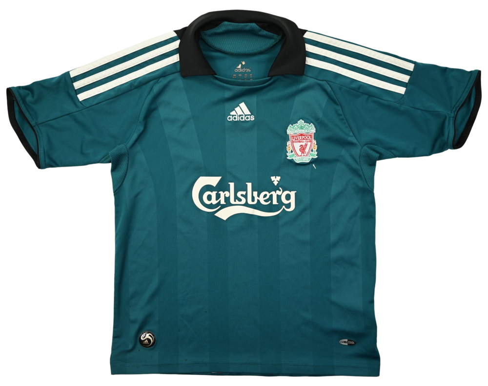 2008-09 LIVERPOOL SHIRT S. BOYS