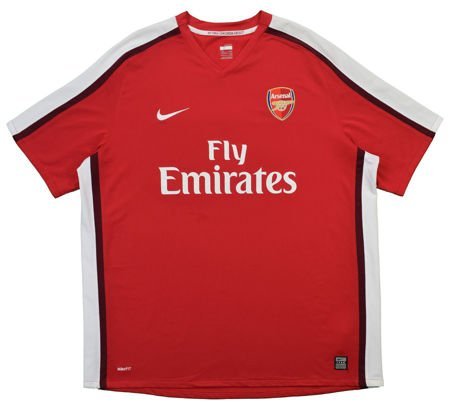 2008-10 ARSENAL LONDON SHIRT XL