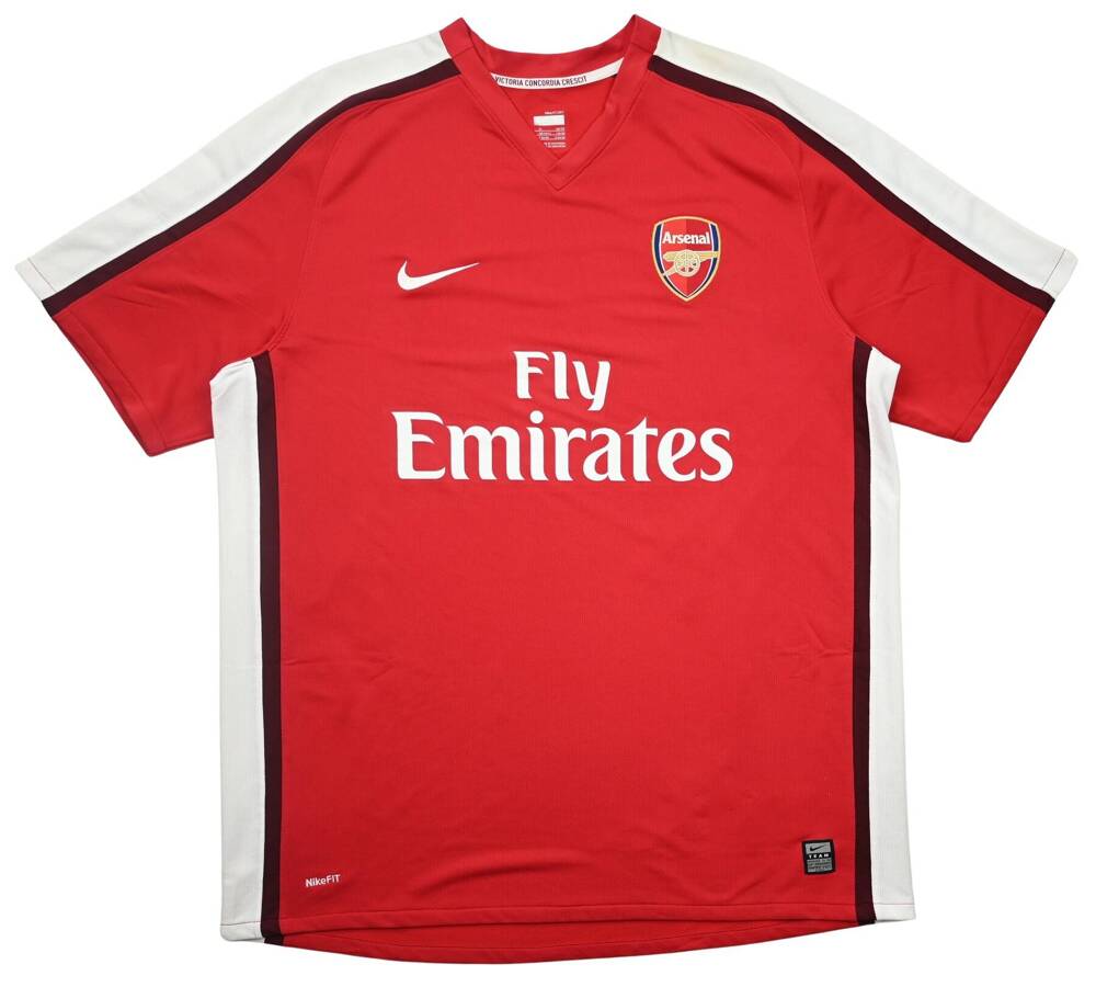 2008-10 ARSENAL LONDON SHIRT XXL