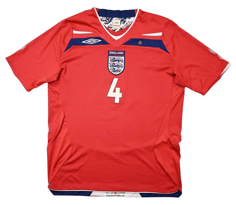 2008-10 ENGLAND *GERRARD* SHIRT L