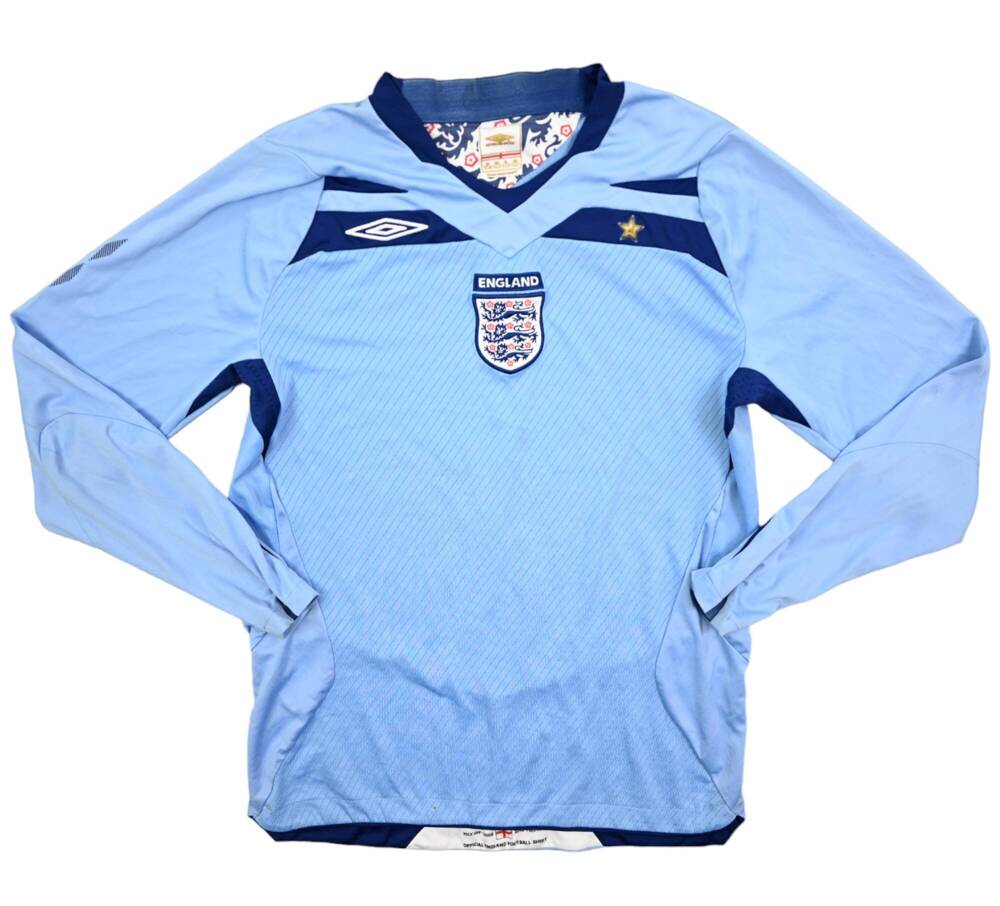 2008-10 ENGLAND LONGSLEEVE L. BOYS