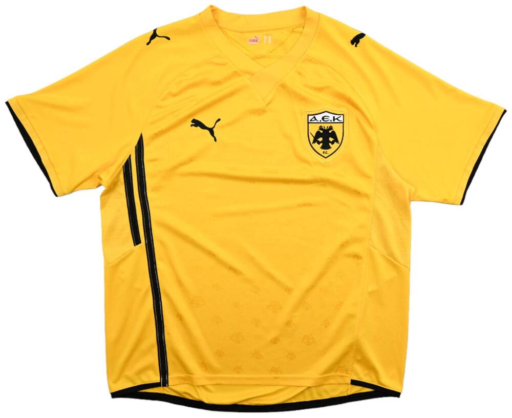 2009-10 AEK ATHENS SHIRT XL