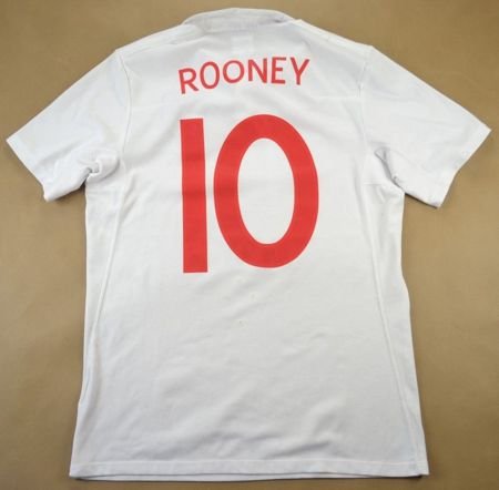 2009-10 ENGLAND *ROONEY* SHIRT S