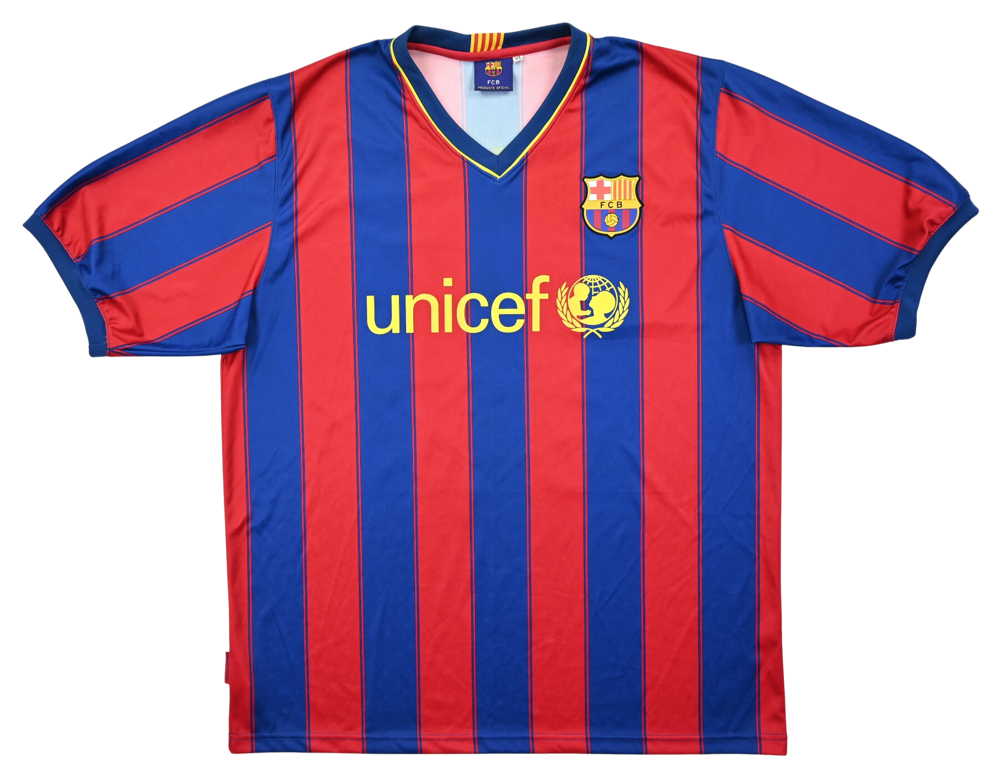 2009-10 FC BARCELONA SHIRT XL