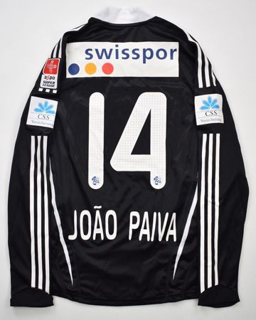 2009-10 FC LUZERN *JOAO PAIVA* LONGSLEEVE SHIRT M