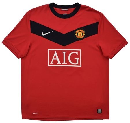 2009-10 MANCHESTER UNITED SHIRT L. BOYS