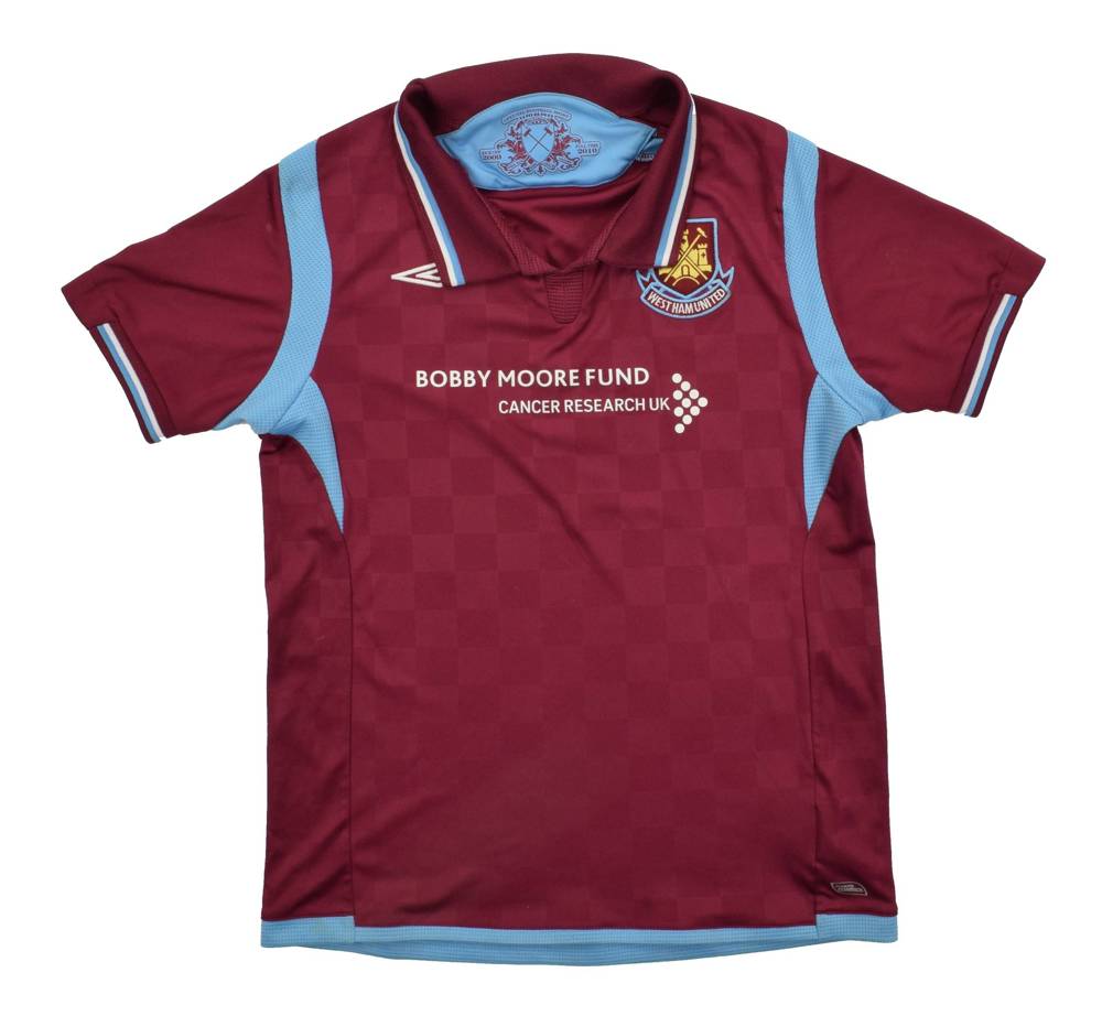 2009-10 WEST HAM UNITED SHIRT S. BOYS