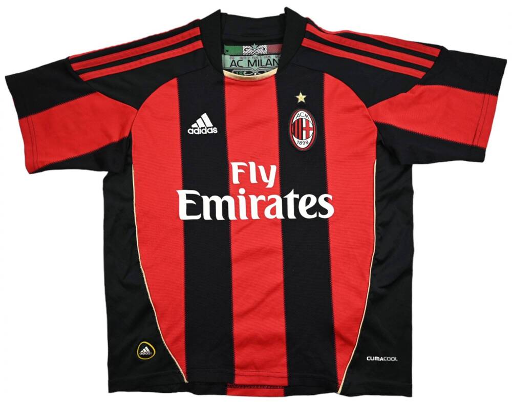 2010-11 AC MILAN SHIRT S. BOYS