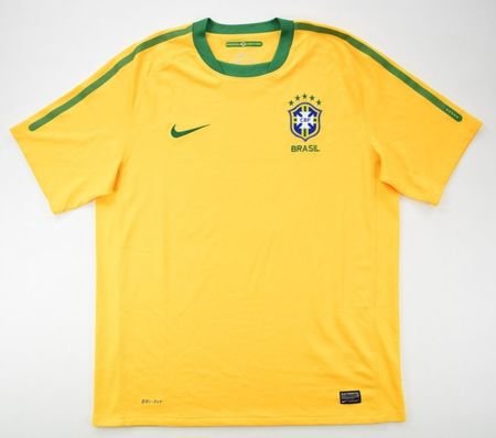 2010-11 BRAZIL SHIRT L