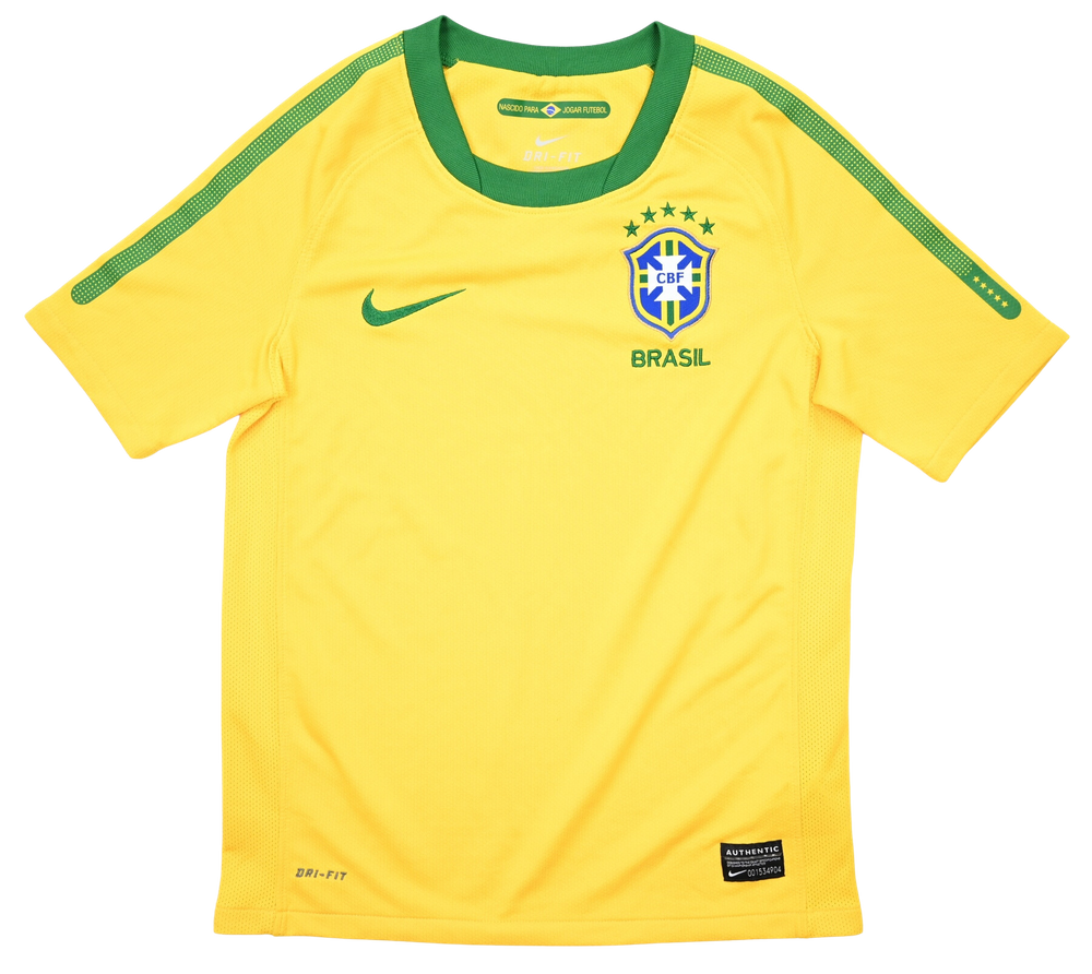 2010-11 BRAZIL SHIRT S. BOYS