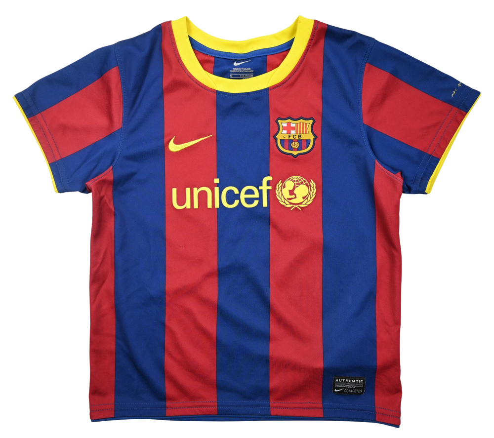 2010-11 FC BARCELONA SHIRT M. BOYS