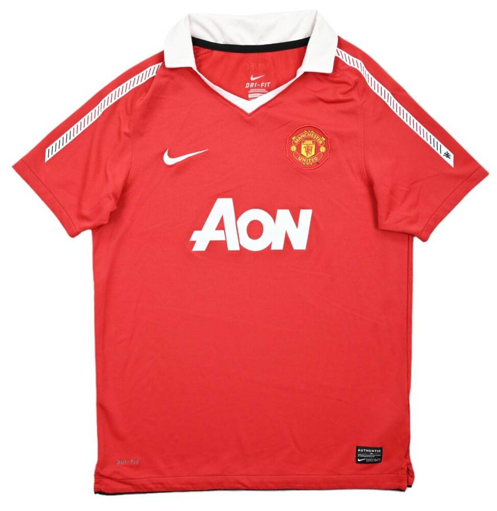 2010-11 MANCHESTER UNITED SHIRT L. BOYS