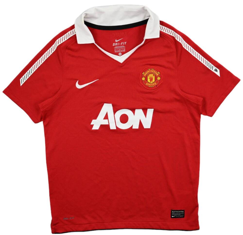 2010-11 MANCHESTER UNITED SHIRT M. BOYS