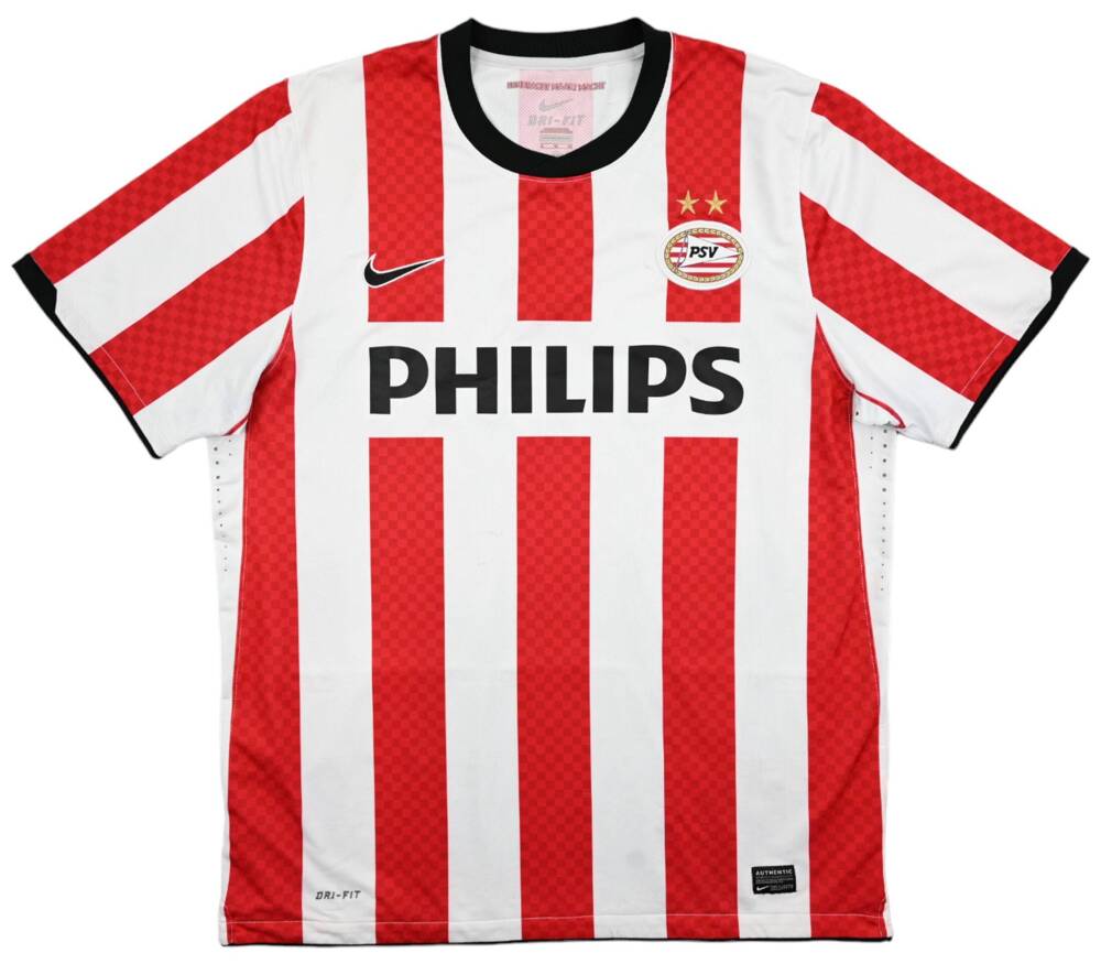 2010-11 PSV EINDHOVEN PLAYER ISSUE SHIRT XL