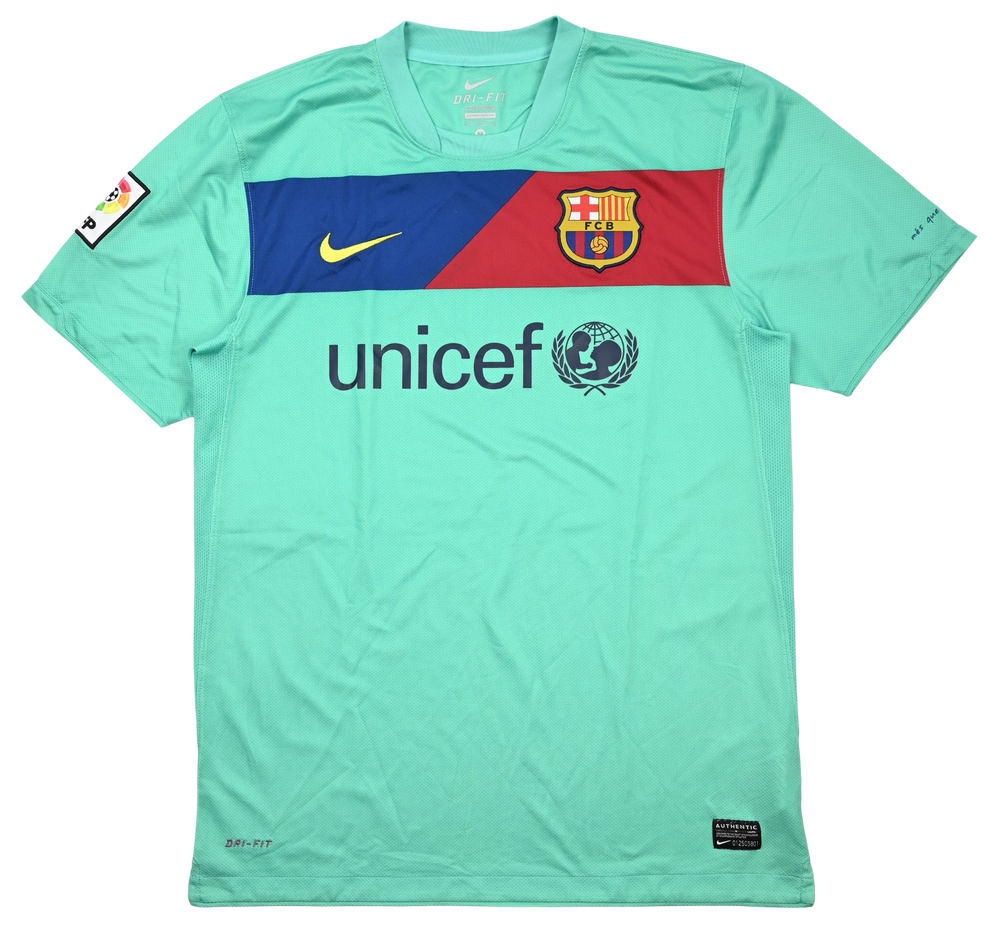 2010-12 FC BARCELONA SHIRT M