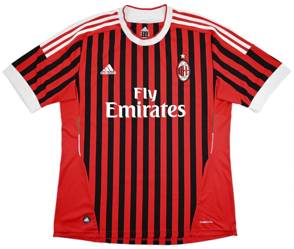 2011-12 AC MILAN SHIRT XL