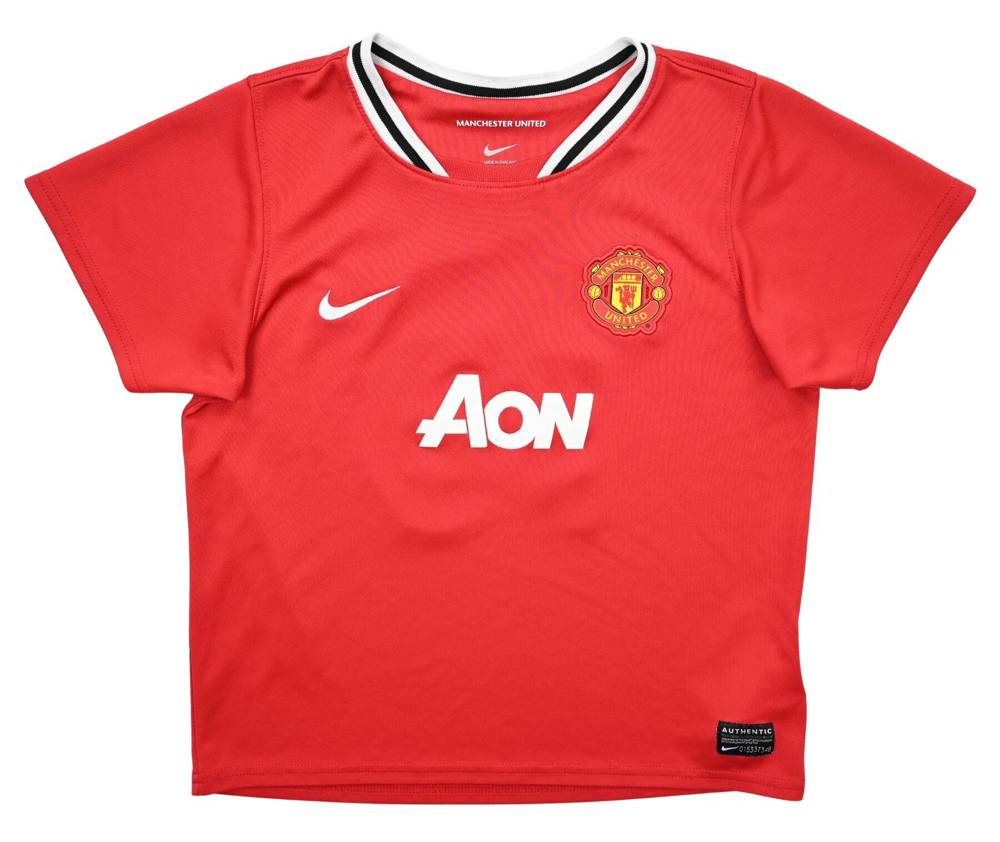 2011-12 MANCHESTER UNITED *CHICHARITO* SHIRT XL. BOYS