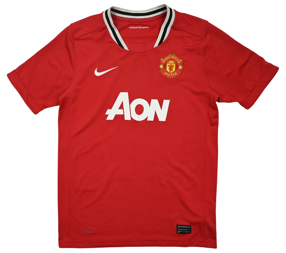 2011-12 MANCHESTER UNITED *GIGGS* SHIRT L. BOYS