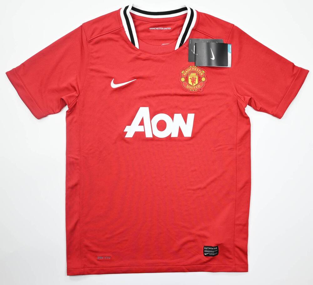 2011-12 MANCHESTER UNITED SHIRT L. BOYS