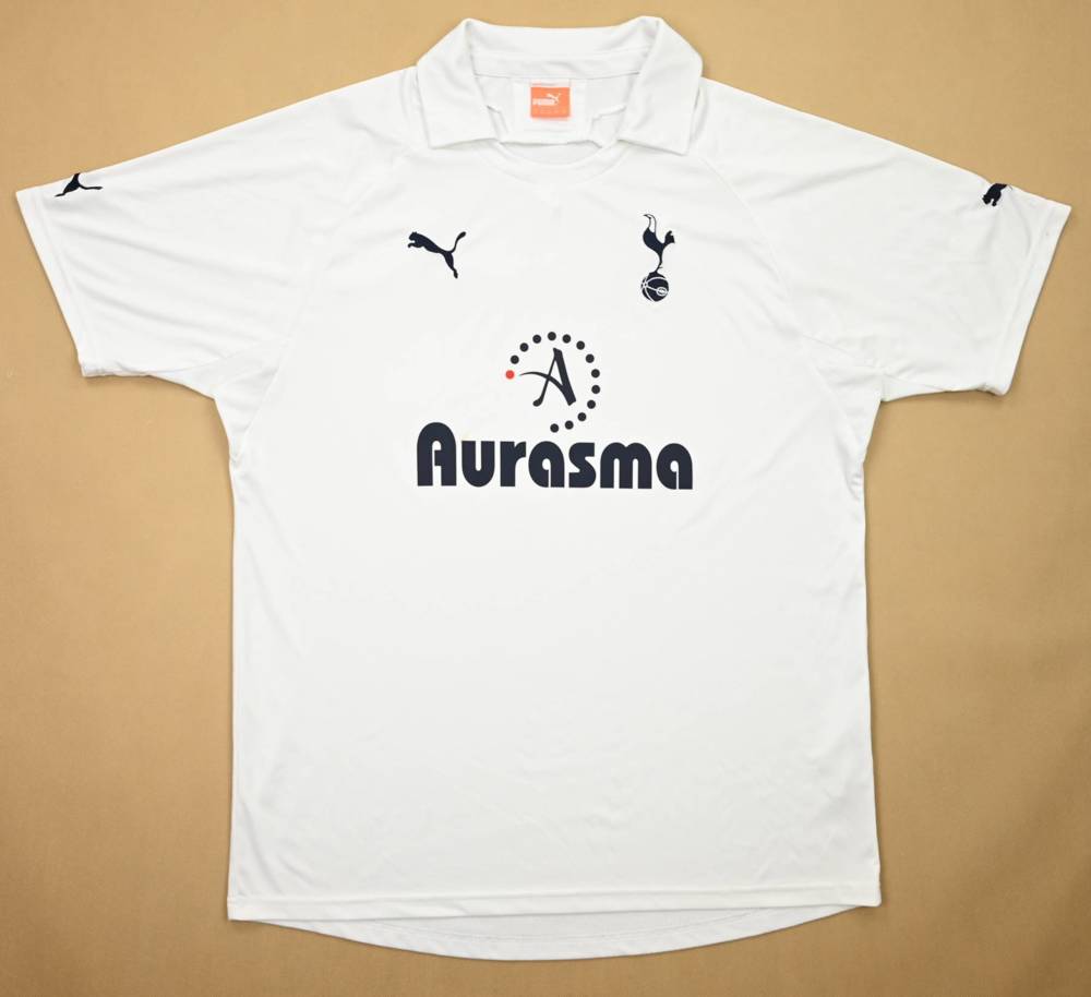 Tottenham Hotspur Home football shirt 2011 - 2012. Sponsored by Aurasma