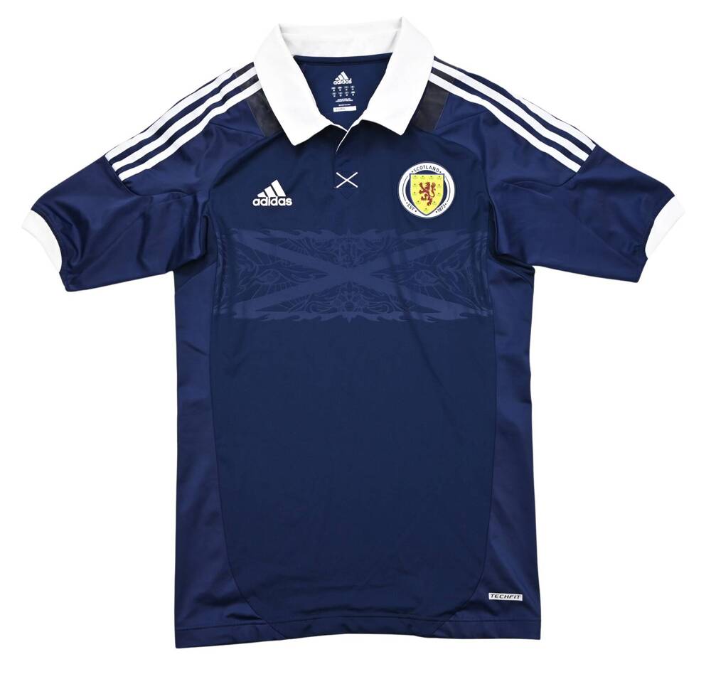 2011-13 SCOTLAND PLAYER ISSUE SHIRT M