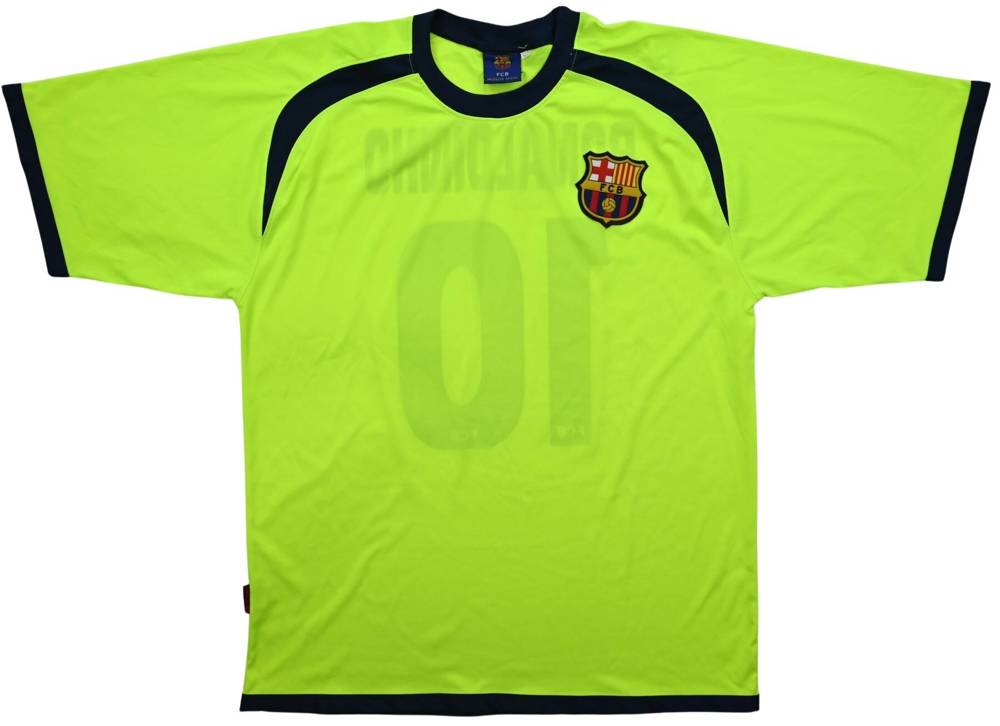 2012-13 FC BARCELONA *RONALDINHO* SHIRT XL