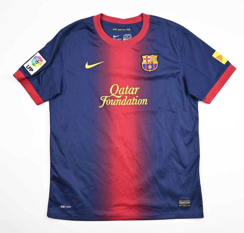 2012-13 FC BARCELONA SHIRT XL. BOYS