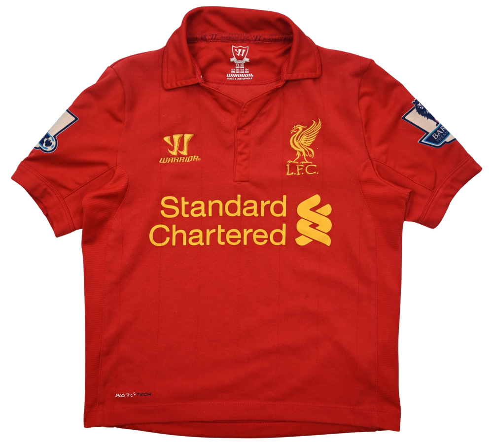 2012-13 LIVERPOOL SHIRT S. BOYS