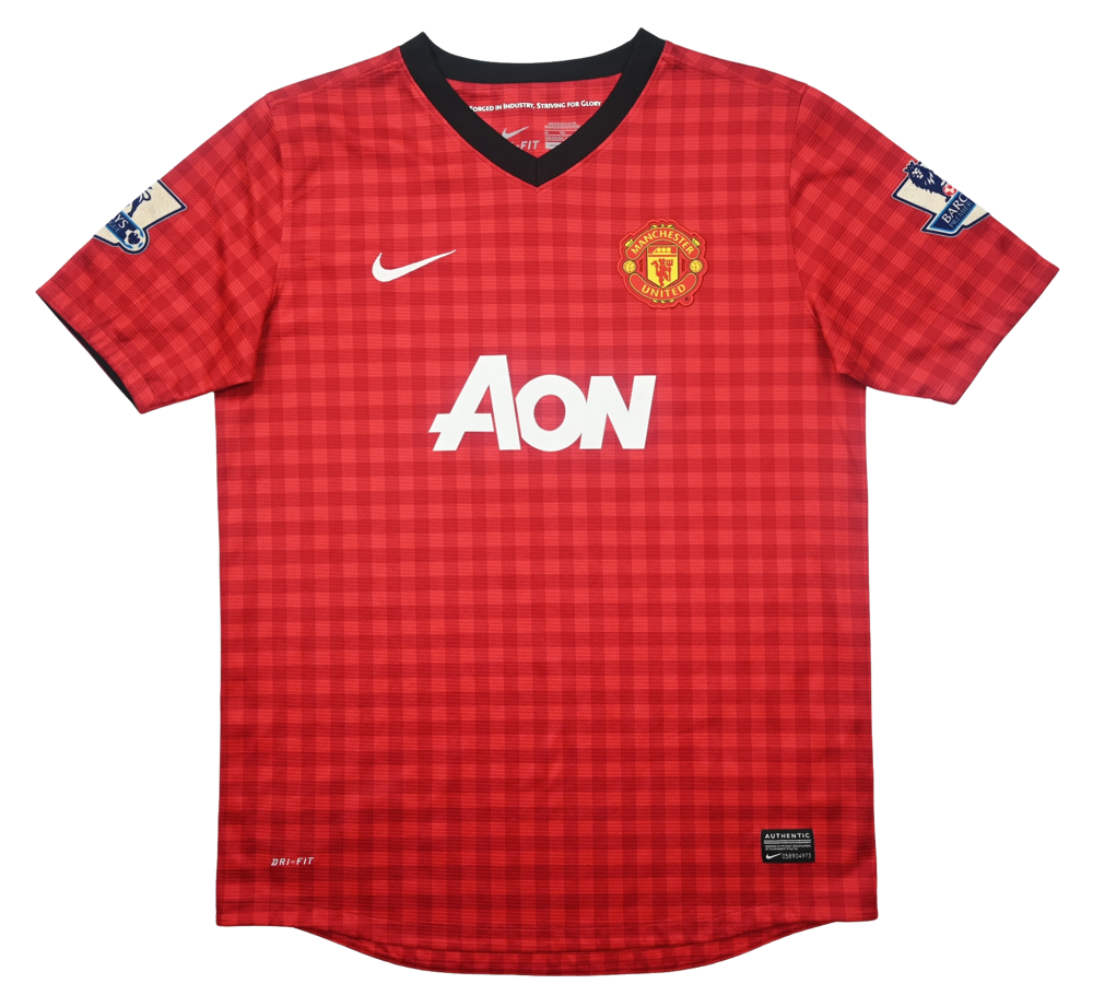 2012-13 MANCHESTER UNITED *KAGAWA* SHIRT XL. BOYS