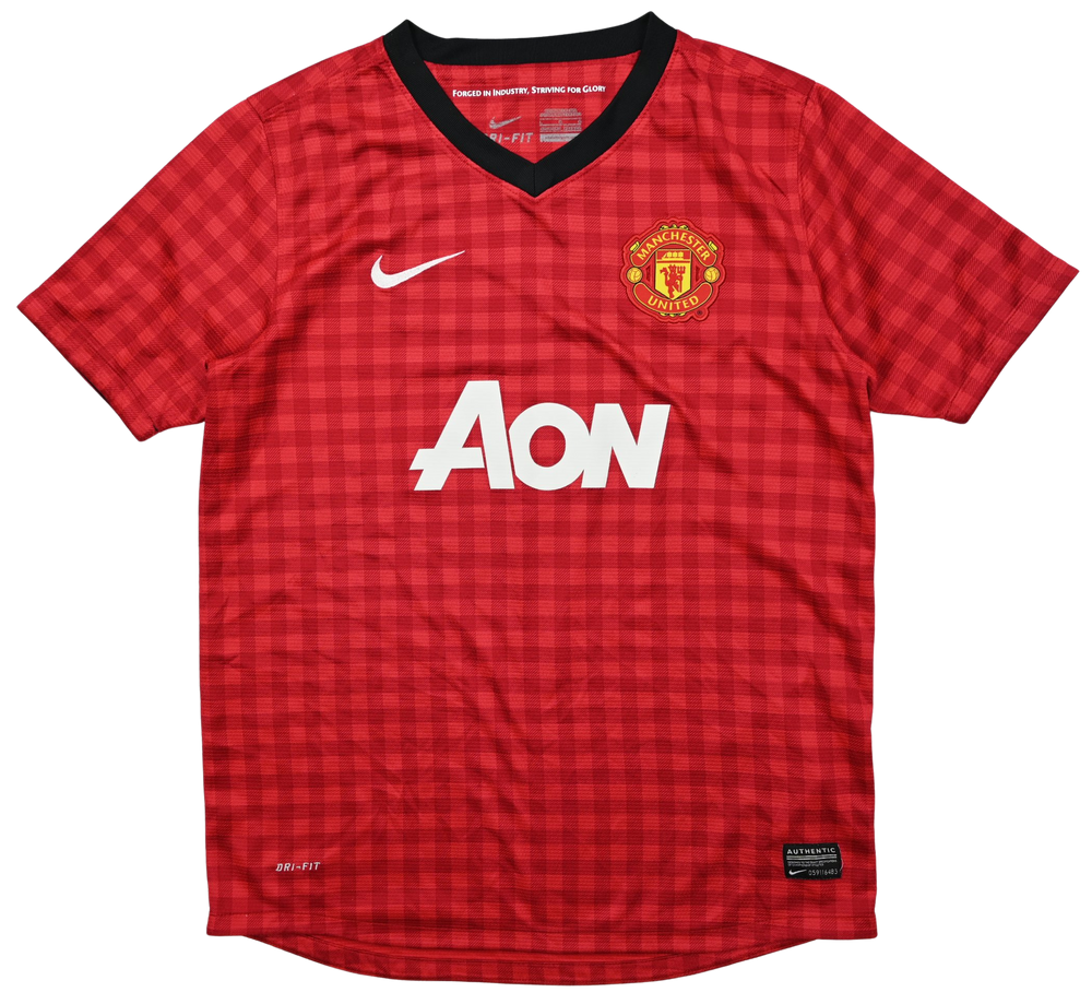 2012-13 MANCHESTER UNITED SHIRT L. BOYS