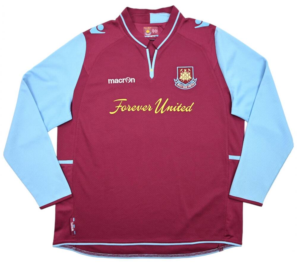 2012-13 WEST HAM UNITED LONGSLEEVE XL. BOYS / S