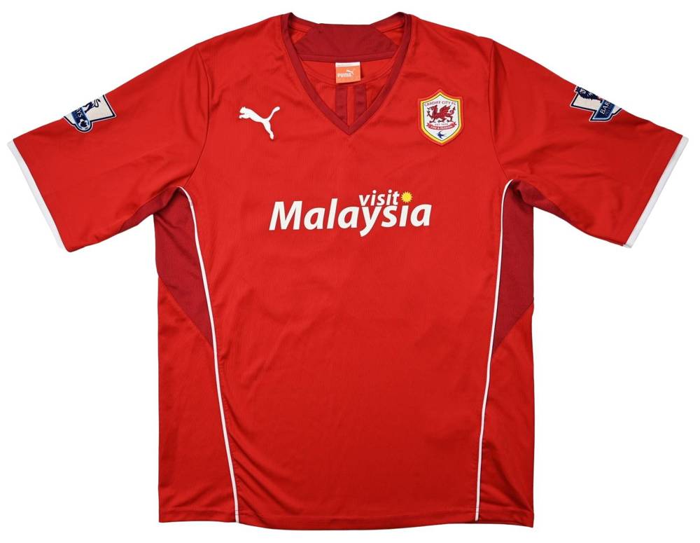 2013-14 CARDIFF CITY FC *DAEHLI* SHIRT L