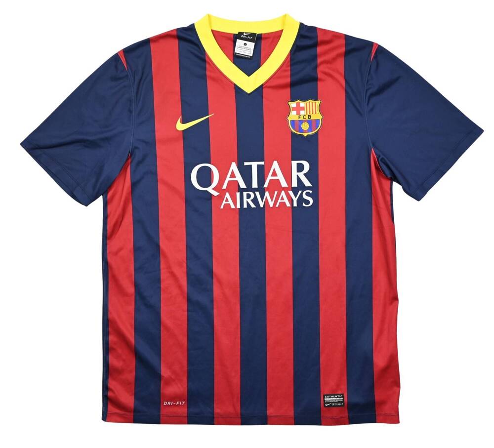 2013-14 FC BARCELONA BASIC SHIRT L