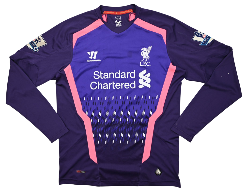 2013-14 LIVERPOOL *MIGNOLET* GK LONGSLEEVE XL. BOYS