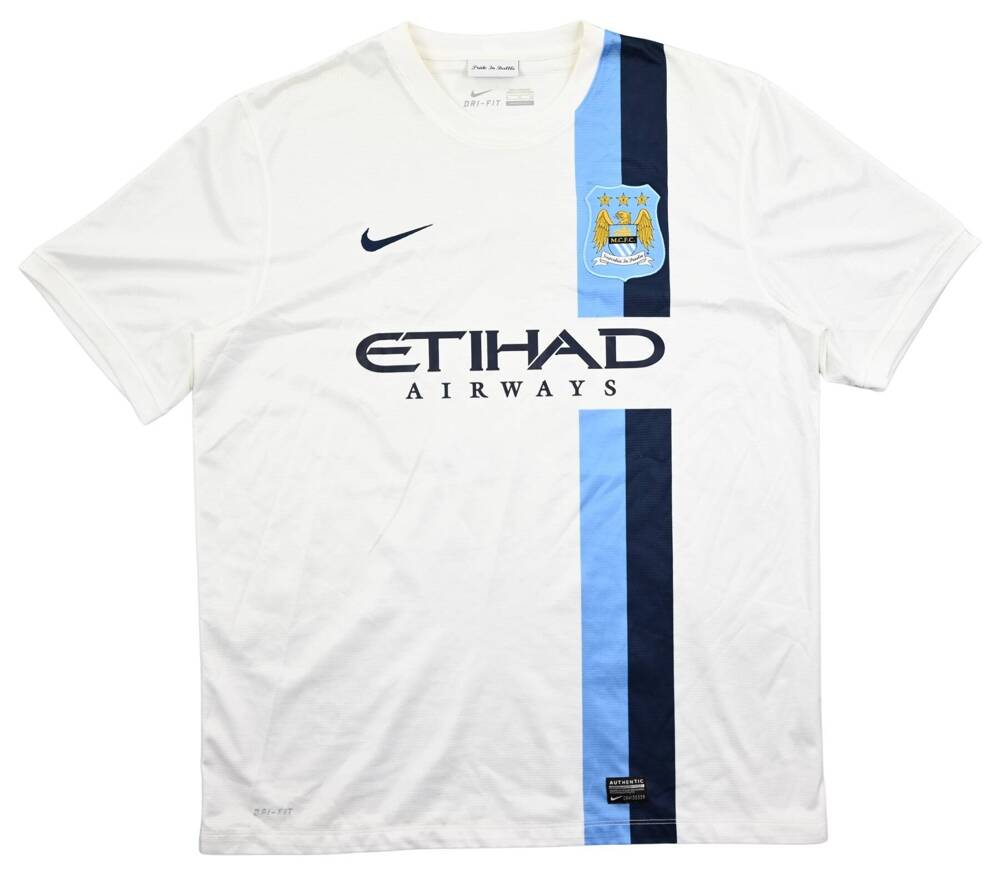 2013-14 MANCHESTER CITY *KOLAROV* SHIRT XL