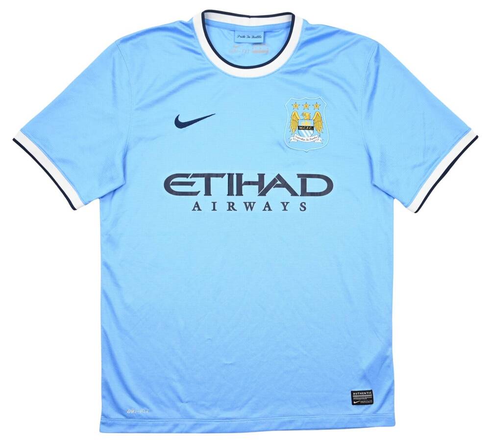 2013-14 MANCHESTER CITY SHIRT M