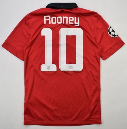 2013-14 MANCHESTER UNITED *ROONEY* CL SHIRT S