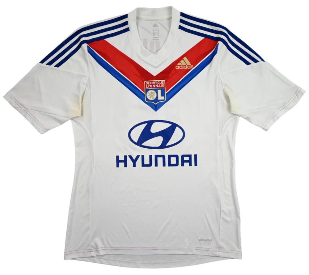 2013-14 OLYMPIQUE LYON *LA BOUCHE* SHIRT M