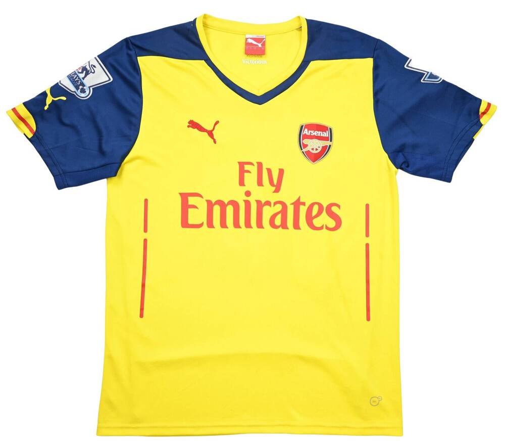 2014-15 ARSENAL LONDON *CHAMBERLAIN* SHIRT L