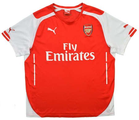 2014-15 ARSENAL LONDON SHIRT L