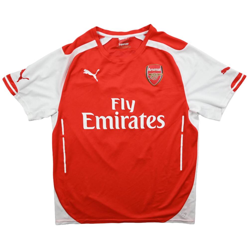 2014-15 ARSENAL LONDON *WALCOTT* SHIRT L