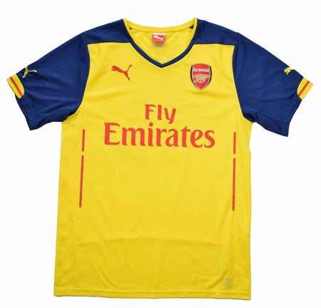 2014-15 ARSENAL LONDON *WILSHERE* SHIRT M