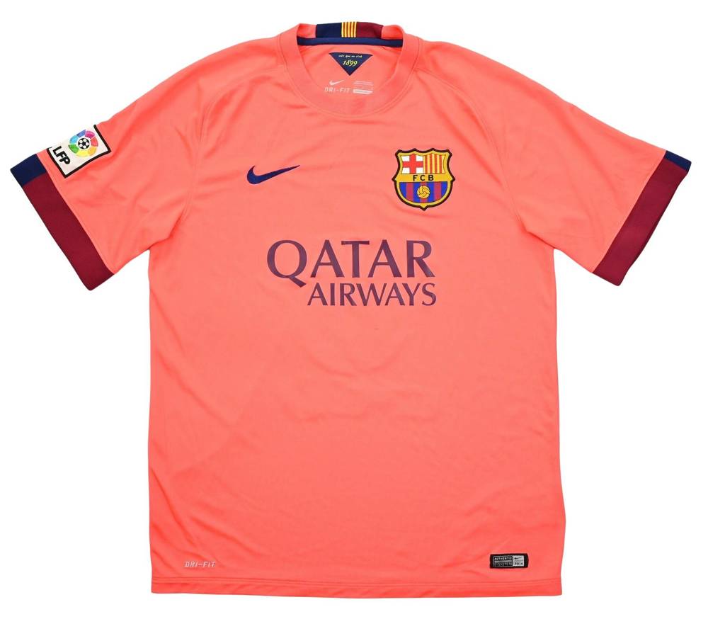 2014-15 FC BARCELONA *NEYMAR JR* SHIRT L